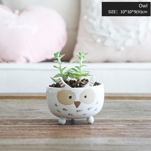 Cute Animal Figure Vase