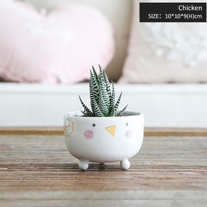 Cute Animal Figure Vase