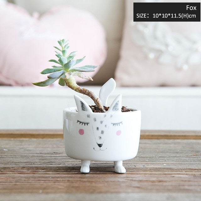 Cute Animal Figure Vase