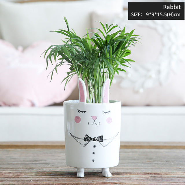 Cute Animal Figure Vase