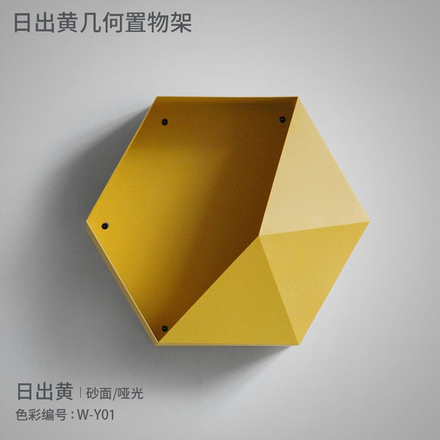 Geometric Diamond Shape Wall Vase