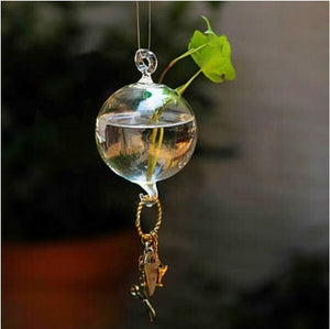 Creative Clear Ball Hanging Glass Vase