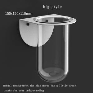 Creative Wall Vase Metal Glass Tube