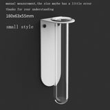 Creative Wall Vase Metal Glass Tube