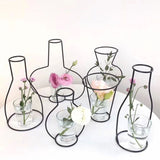 Iron Shelving Flower Vase