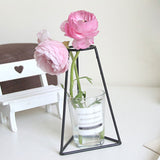 Iron Shelving Flower Vase